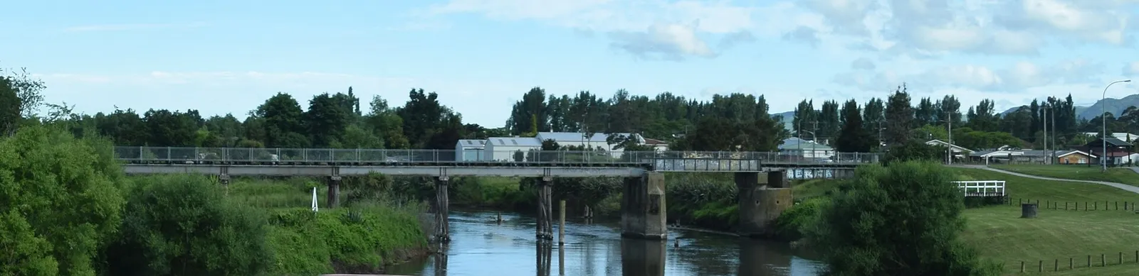 The Waihou River at Te Aroha